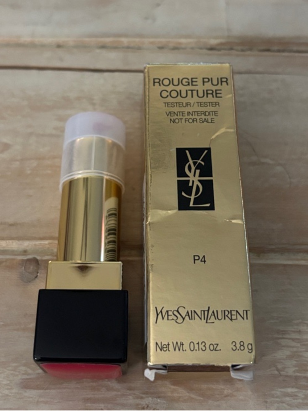 Yves Saint Laurent Rouge Pur Couture Lipstick - Chic coral (677) - Picture 2 of 4